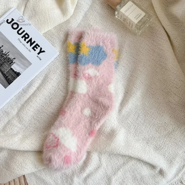 Chaussettes élégantes et fantaisie pour femmes