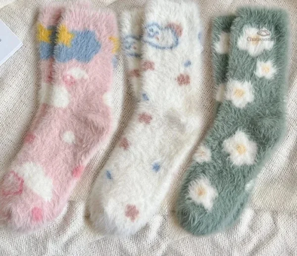 Chaussettes Fantaisies Femme - Cute Edition - vue 3
