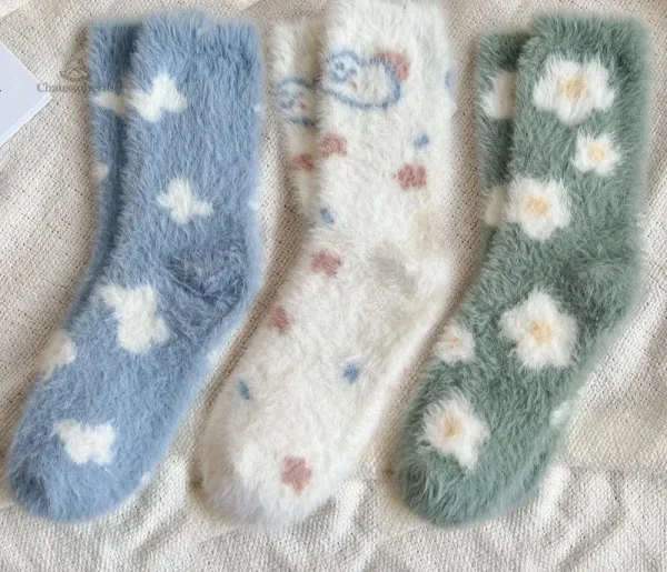 Chaussettes Fantaisies Femme - Cute Edition - vue 4