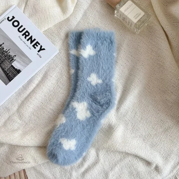 Chaussettes amusantes pour femmes, style Cute