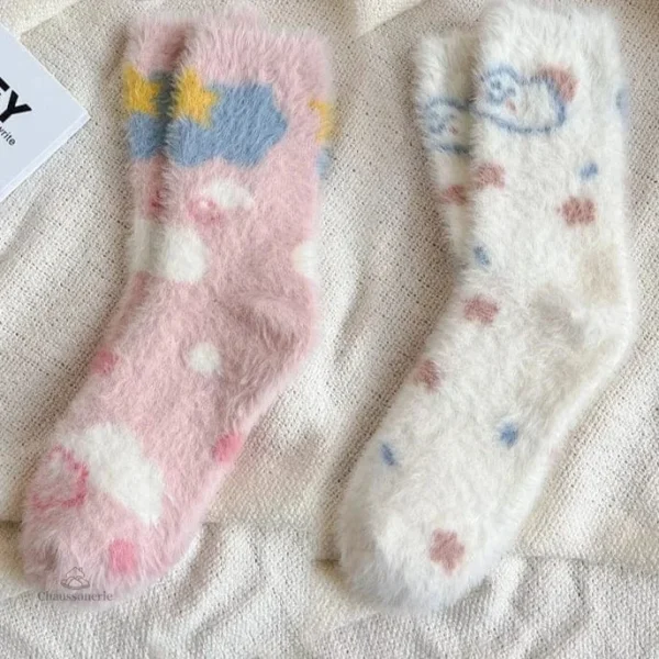 Chaussettes à motifs pour un look ludique