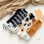 Chaussettes originales femme avec motifs animaux