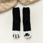 Chaussettes tendance femme pattes d'animaux