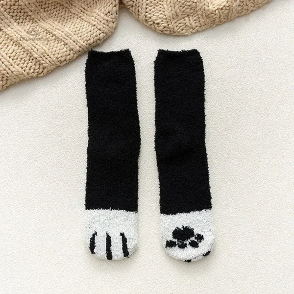 Chaussettes tendance femme pattes d'animaux