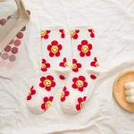 Chaussettes Fleurs Femme - Cute Edition - vue 2