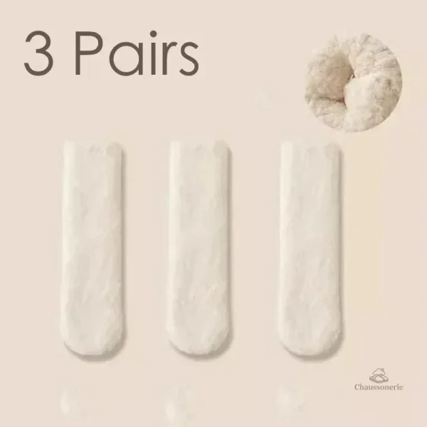 Chaussettes douces pour femme, parfaites pour l'hiver