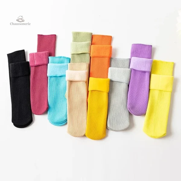 Chaussettes Thermiques Douces