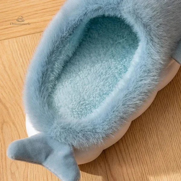 Chaussons originaux en forme de requin