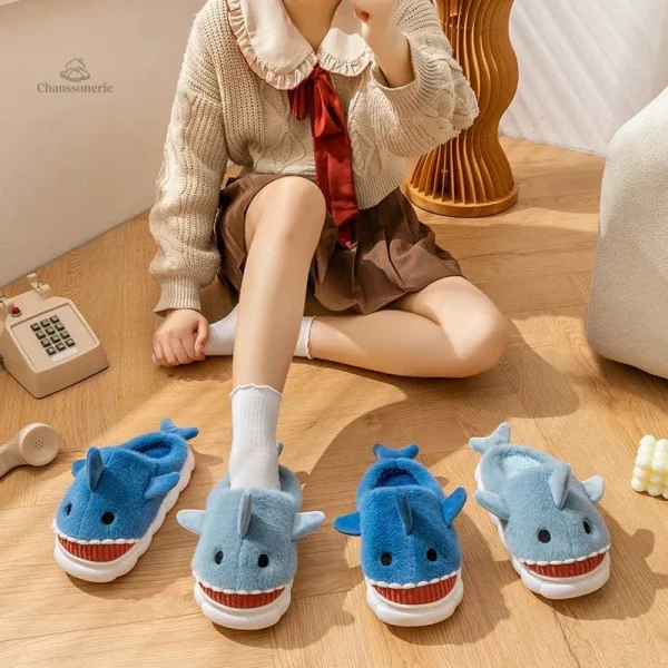 Chausson Animal Femme Requin - vue 2