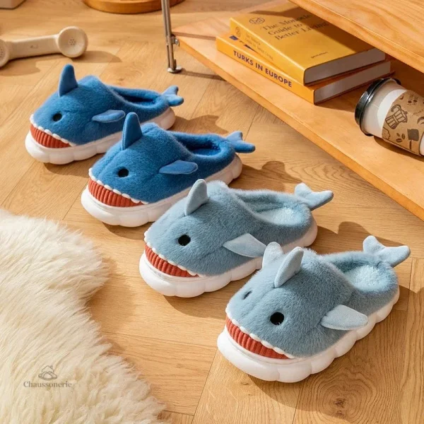 Chausson Animal Femme Requin - vue 9