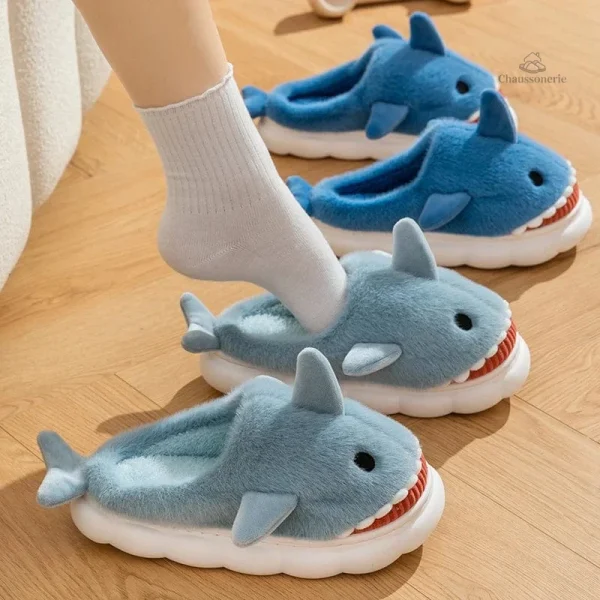 Requin en chausson pour femme