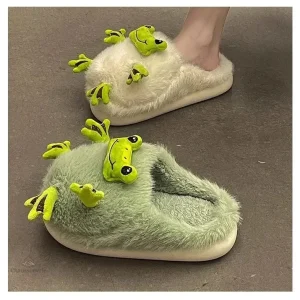 Chausson femme grenouille original