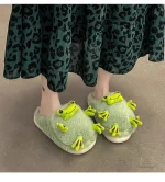 Chaussons originaux grenouille doux