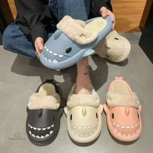 Chausson Requin Femme - Confort et originalité