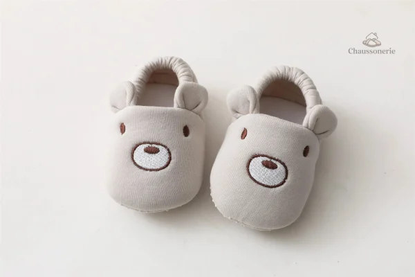 Chaussons souples pour premiers pas