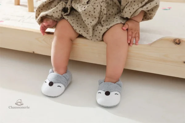 Chausson bébé antidérapant souple - vue 2