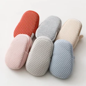 Chaussons souples antidérapants pour bébé