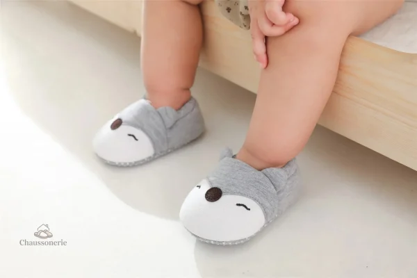 Chausson bébé antidérapant souple - vue 3