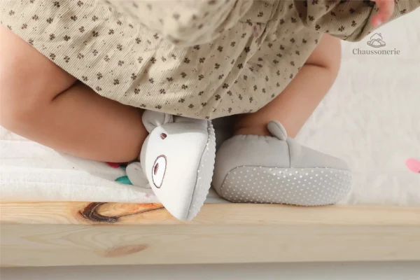 Chausson bébé antidérapant souple - vue 9