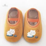 Chausson bébé adorable avec design antidérapant