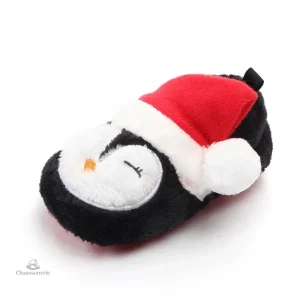 Chaussettes chaudes bébé Noël
