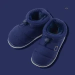 Bottes chaudes pour enfants, chaussons fille