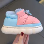 Chausson enfant style botte avec confort