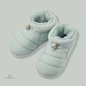 Chaussons botte garçon, chaleur et confort garantis