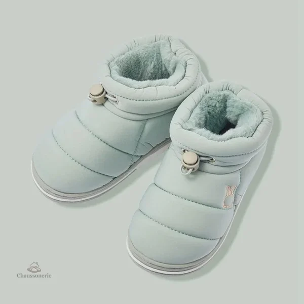 Chaussons botte garçon, chaleur et confort garantis