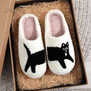 Chausson Chat Femme confortable et original