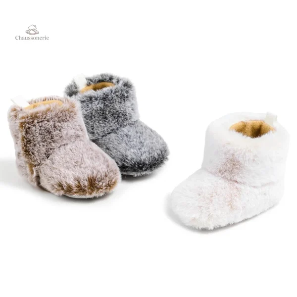 Chaussons Bébé chauds pour l'hiver