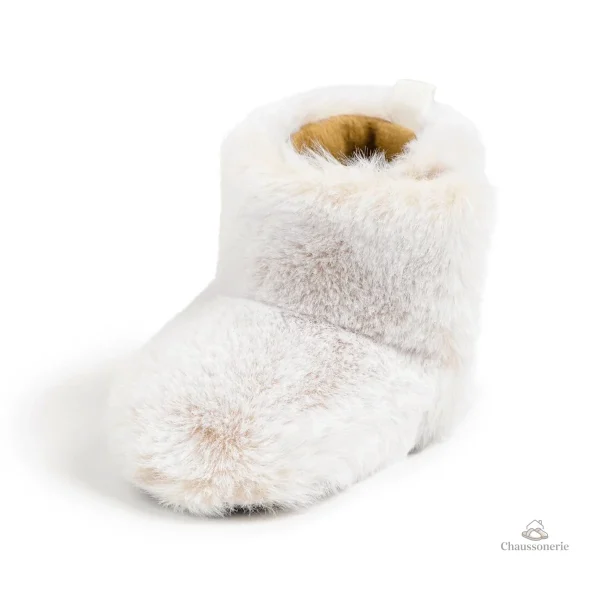 Chaussons pour bébé en tissu respirant et agréable