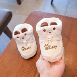 Chausson bébé avec semelle souple