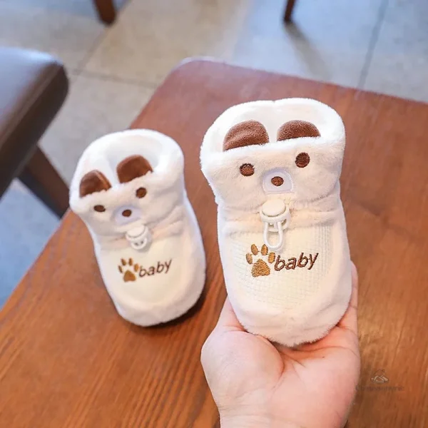 Chausson bébé avec semelle souple
