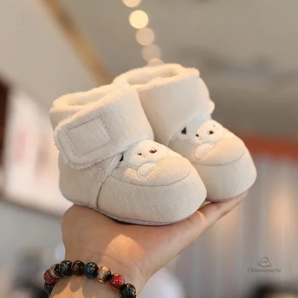 Chausson doux pour les petits pieds