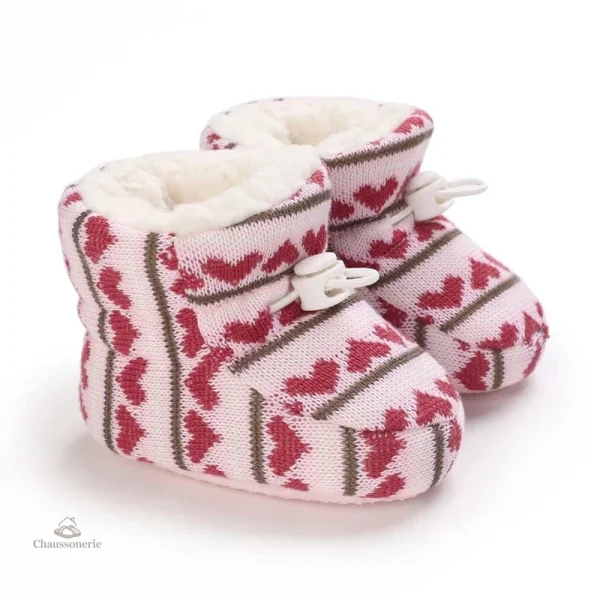 Chausson bébé pour l'hiver