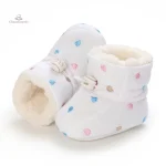 Chausson en tissu doux bébé