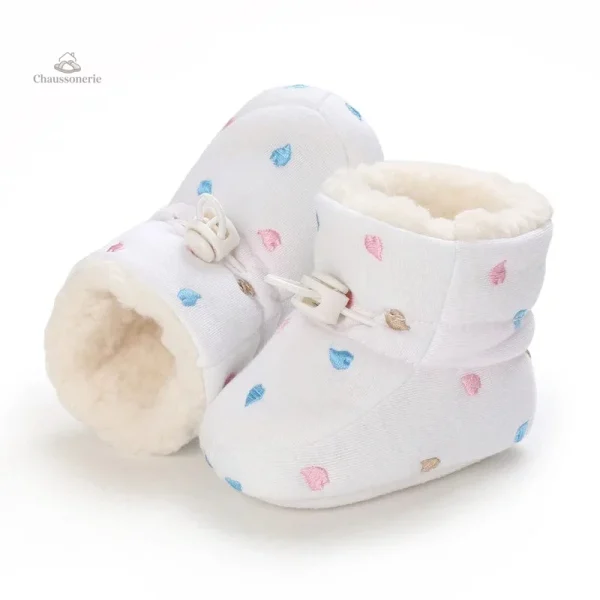 Chausson en tissu doux bébé