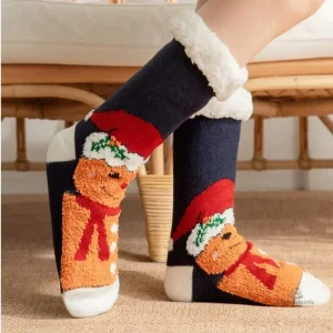 Chausson Chaussette de Noël Femme
