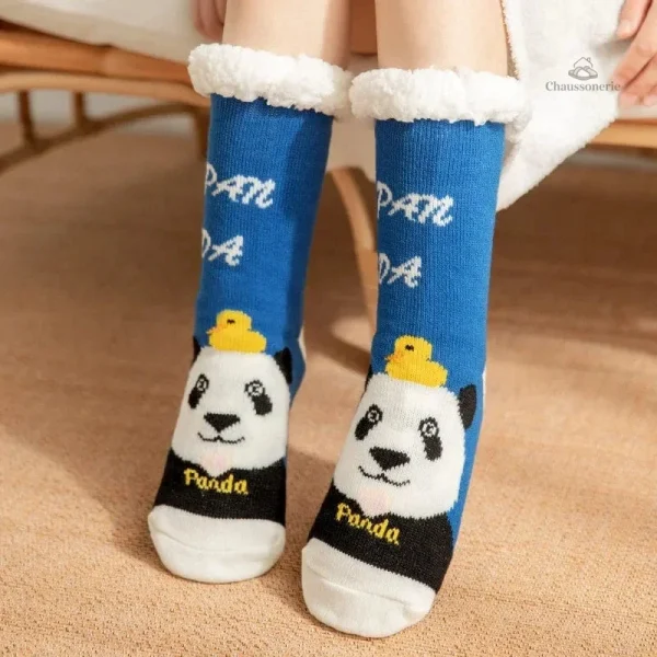 Chaussons d'intérieur chauds pour femme