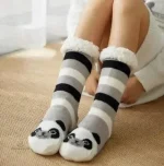 Chausson femme à motif Noël