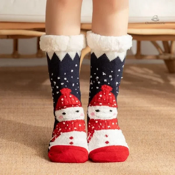 Chausson Chaussette de Noël Femme - vue 8
