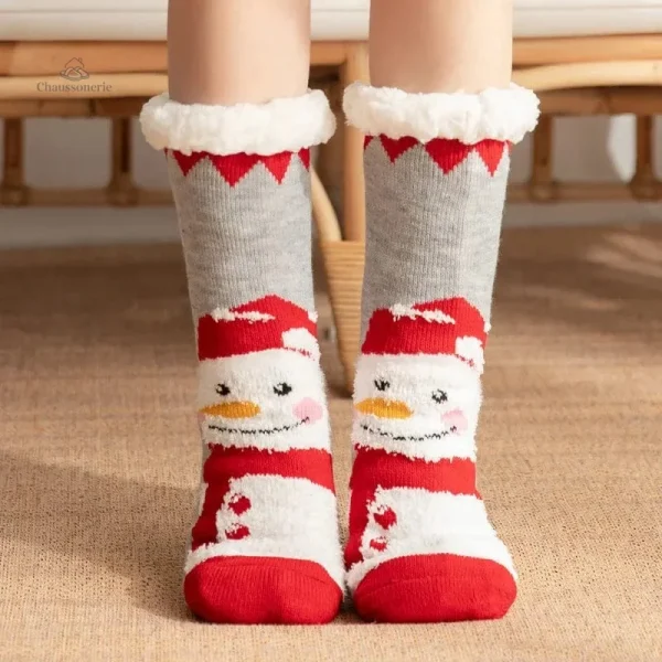 Chausson Chaussette de Noël Femme - vue 9