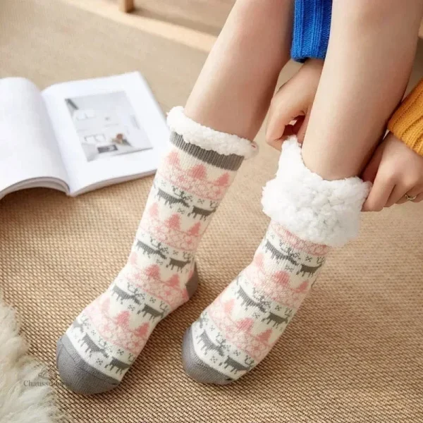 Chausson Chaussette de Noël Femme - vue 13
