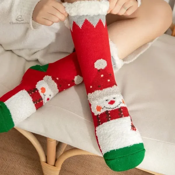 Chausson Chaussette de Noël Femme - vue 14