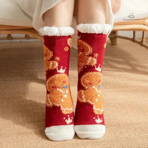 Chausson Chaussette de Noël Femme - vue 16