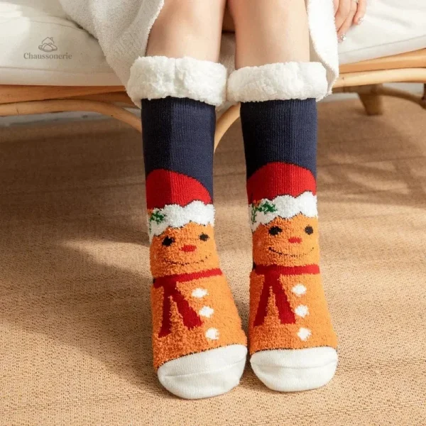 Chausson Chaussette de Noël Femme - vue 17