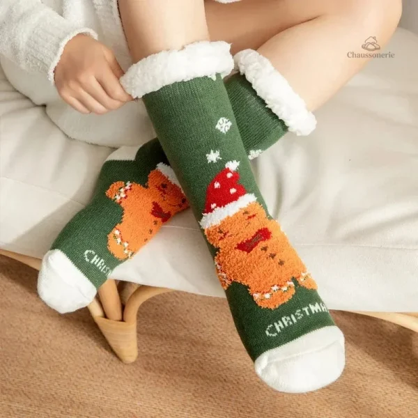 Chausson Chaussette de Noël Femme - vue 18