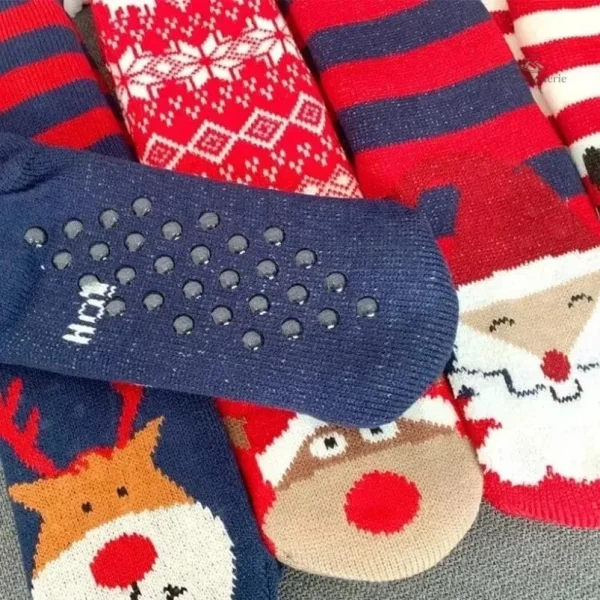Chausson femme en fourrure pour Noël