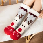 Chaussons de Noël confortables pour femme